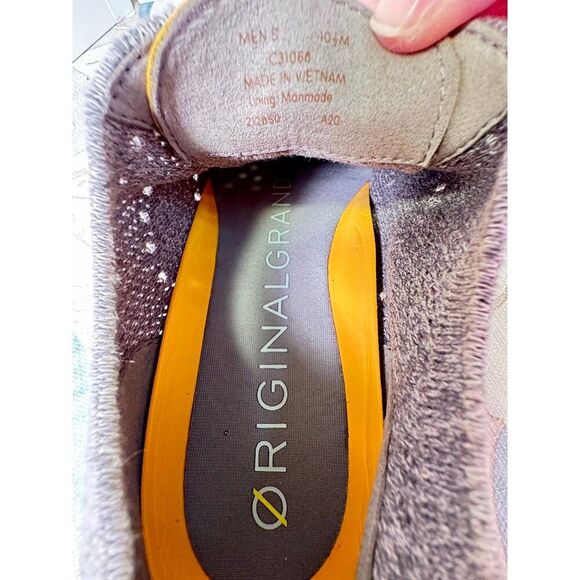 Cole Haan Original Grand Stitchlite Grey Yellow sedona men's shoes 10.5 M 212850 - Picture 8 of 10